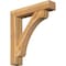 Ekena Millwork Legacy Block Rough Sawn Bracket w/ Offset Brace, Western Red Cedar, 8"W x 40"D x 44"H BKT0806X40X44LEC05RWR - alternate 1